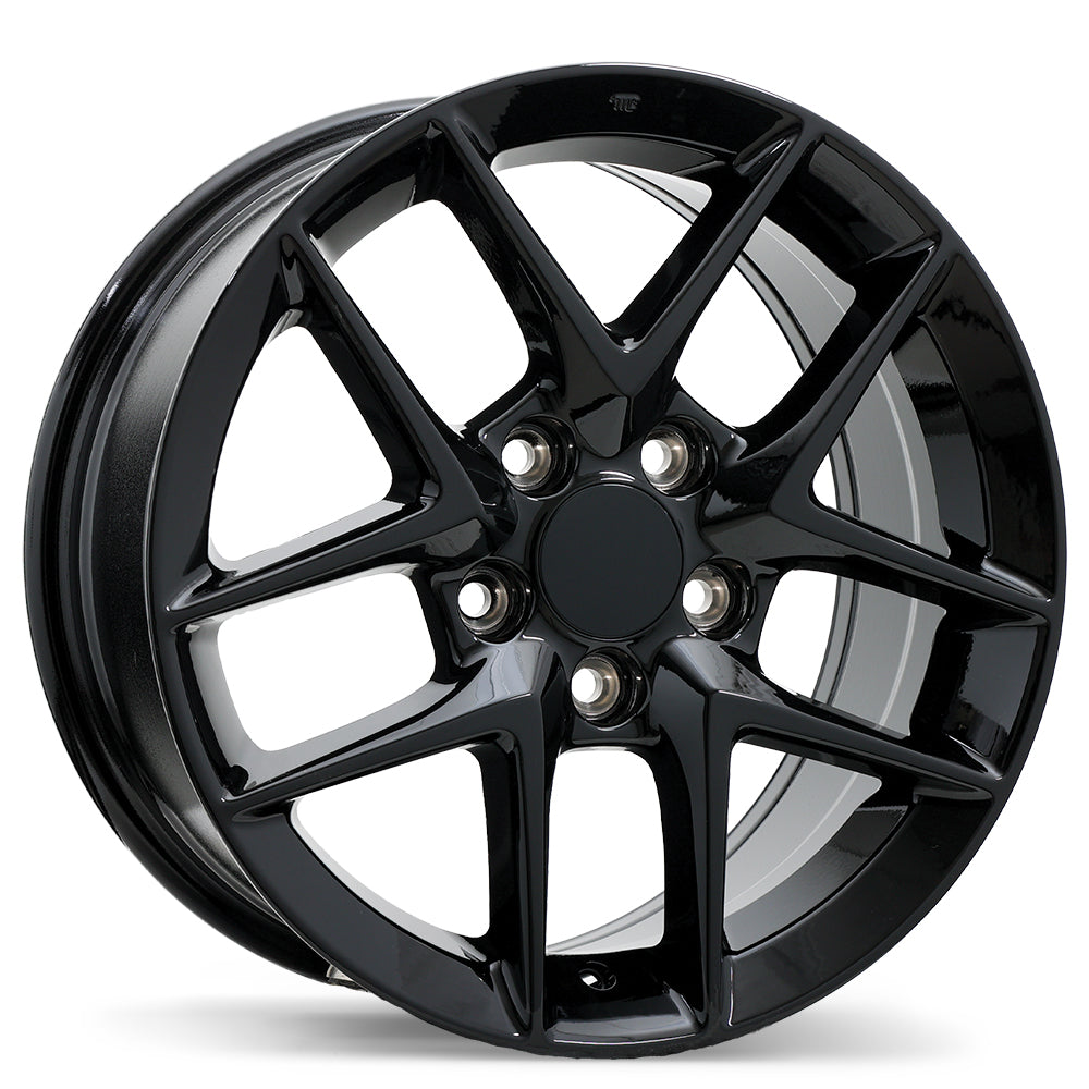 Replika R267 16x7.0 Gloss Black 45 5x114.3 64.1 R267-1670-65BN+45R641