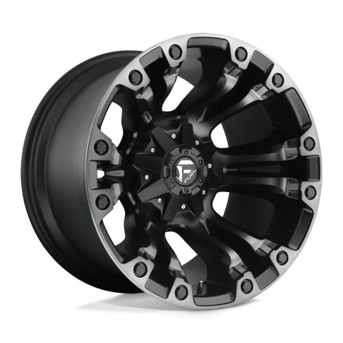 Fuel 1Pc D851 VAPOR Matte Black Gray Tint | 20x9 | 8x6.5 | +1 | 125.1mm