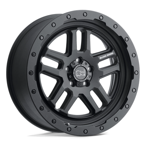Black Rhino BARSTOW Textured Matte Black | 17x8 | 6x130 | +38 | 84.1mm