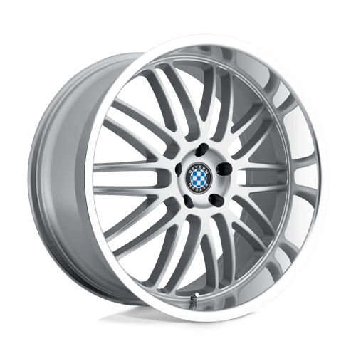 Beyern MESH Silver W/ Mirror Cut Lip | 17x8 | 5x120 | +15 | 74.1mm
