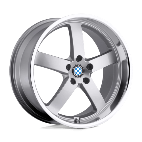 Beyern RAPP Silver W/ Mirror Cut Lip | 17x8 | 5x120 | +35 | 72.56mm