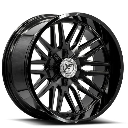 XF OFFROAD XF-240 22x12.0 Black Brushed Dark Tint -44 6x135/6x139.7 106.4 XF-240221261351397-44GBBRDDT