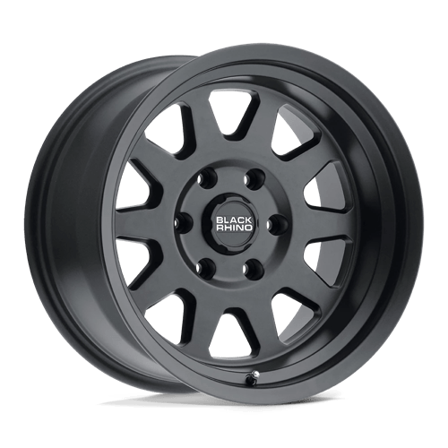 Black Rhino STADIUM Matte Black | 16x8 | 5x5.5 | -10 | 78.1mm