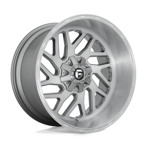 Fuel BRUSHED GUN METAL TINTED CLEAR 24x12 5x139.7