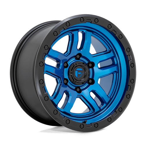Fuel BLUE WITH BLACK LIP 20x10 6x139.7