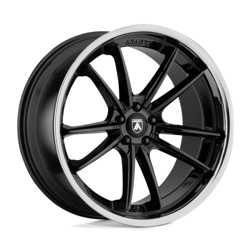 Asanti Black ABL-23 SIGMA Gloss Black W/ Chrome Lip | 22x10.5 | 5x112 | +35 | 72.56mm