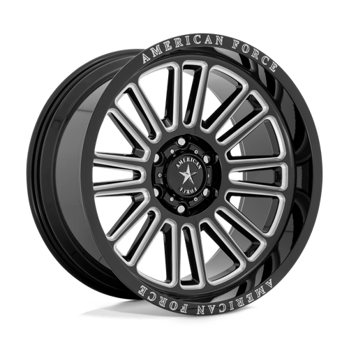 American Force Cast AC003 WEAPON Gloss Black Milled | 20x10 | 6x5.5 | -18 | 78.1mm