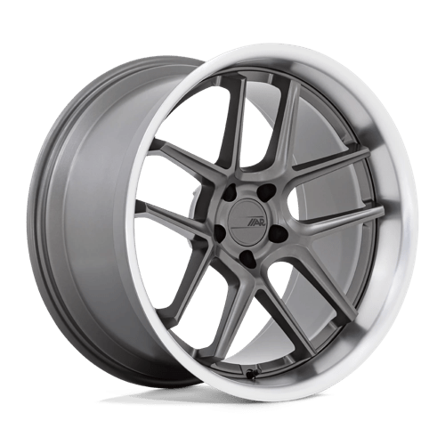 American Racing AR942 BISHOP Matte Gunmetal W/ Machined Lip | 20x9.5 | 5x115 | +15 | 71.5mm
