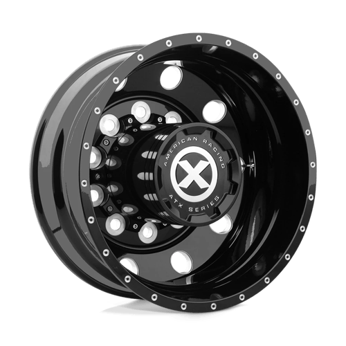 Atx AO400 BAJA Gloss Black Milled - Rear | 24.5x8.25 | 10x11.25 | -168 | 220.1mm