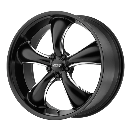American Racing AR912 TT60 Satin Black Milled | 22x11 | 5x120 | +38 | 74.1mm