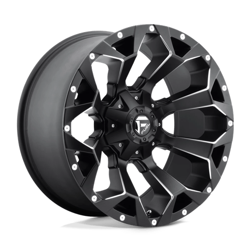 Fuel 1Pc D546 ASSAULT Matte Black Milled | 17x9 | BLANK | +1 | 87.1mm