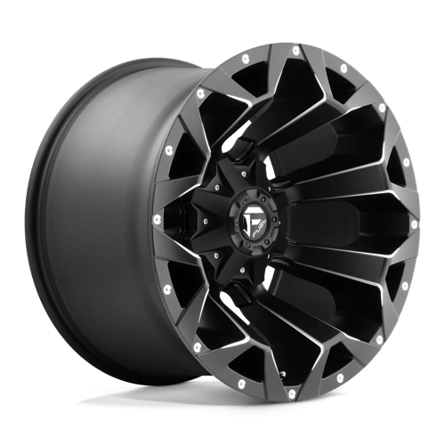 Fuel 1Pc D546 ASSAULT Matte Black Milled | 20x12 | 6x135/5.5 | -43 | 106.1mm