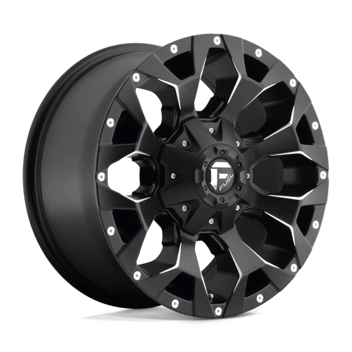Fuel 1Pc D546 ASSAULT Matte Black Milled | 17x8.5 | 6x135/5.5 | +25 | 106.1mm