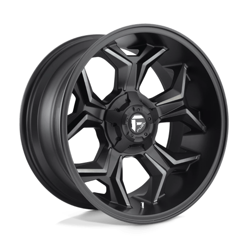 Fuel 1Pc D605 AVENGER Matte Black Double Dark Tint | 20x9 | 6x135/5.5 | +1 | 106.1mm