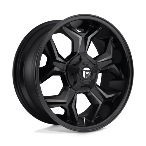 Fuel 1Pc D605 AVENGER Matte Black Double Dark Tint | 20x9 | 6x135/5.5 | +20 | 106.1mm