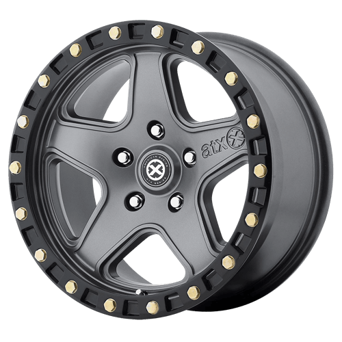 Atx Series AX194 RAVINE Matte Gray W/ Black Ring | 20x10 | 6x5.5 | -24 | 106.1mm