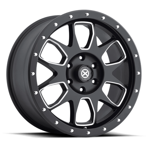 Atx Series AX196 Satin Black W/ Milled Accents | 17x9 | 6x5.5 | +45 | 93.1mm