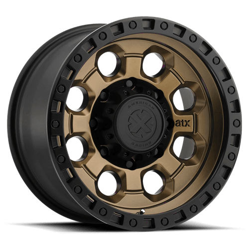 Atx Series AX201 Matte Bronze W/ Black Lip | 16x8 | 5x4.5 | +0 | 83.06mm