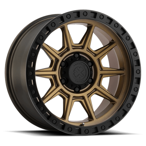 Atx Series AX202 Matte Bronze W/ Black Lip | 18x9 | 8x170 | +0 | 125.1mm