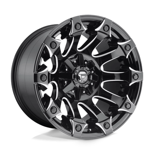 Fuel 1Pc D578 BATTLE AXE Gloss Black Milled | 20x12 | 6x135/5.5 | -44 | 106.1mm