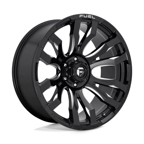 Fuel 1Pc D673 BLITZ Gloss Black Milled | 16x8 | 6x5.5 | +1 | 106.1mm