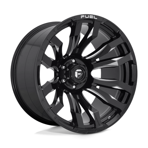Fuel 1Pc D673 BLITZ Gloss Black Milled | 22x12 | 6x5.5 | -44 | 106.1mm