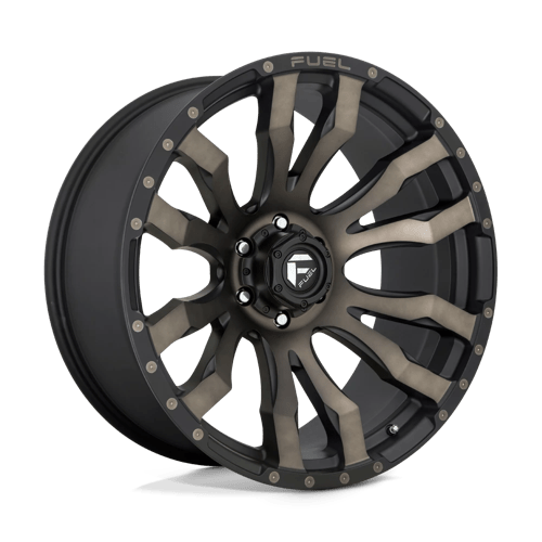 Fuel 1Pc D674 BLITZ Matte Black Double Dark Tint | 22x10 | 6x5.5 | -18 | 106.1mm