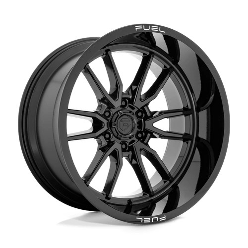 Fuel 1Pc D760 CLASH Gloss Black | 22x12 | 6x135 | -44 | 87.1mm
