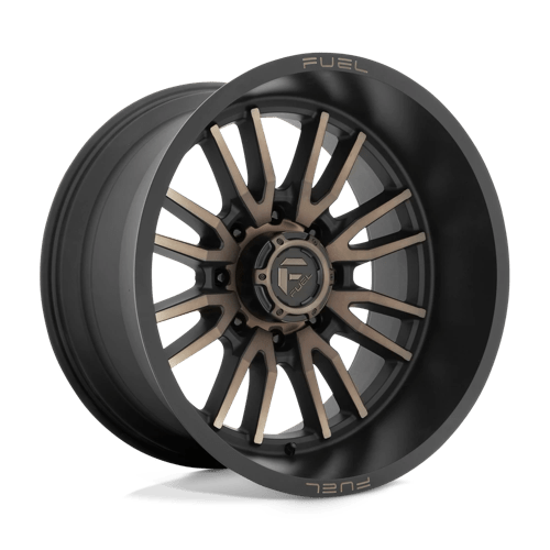 Fuel 1Pc D762 CLASH Matte Black Double Dark Tint | 22x12 | 8x180 | -44 | 124.2mm