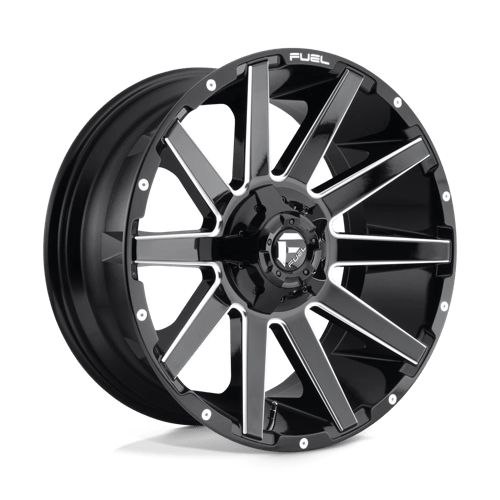 Fuel 1Pc D615 CONTRA Gloss Black Milled | 20x9 | 6x135/5.5 | +1 | 106.1mm