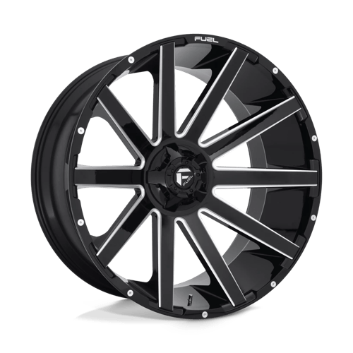 Fuel 1Pc D615 CONTRA Gloss Black Milled | 26x12 | 6x135/5.5 | -44 | 106.1mm
