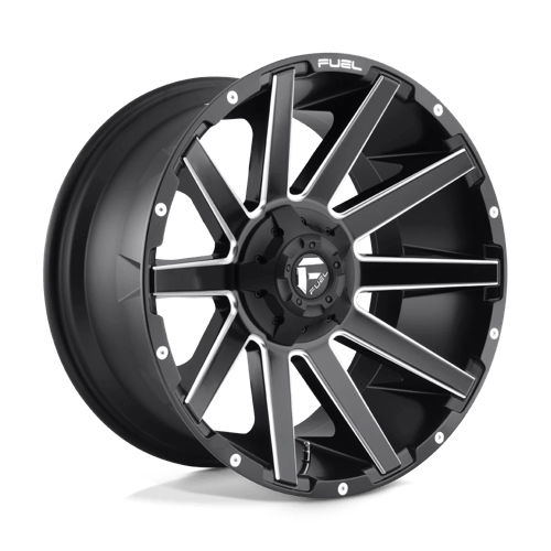 Fuel 1Pc D616 CONTRA Matte Black Milled | 20x10 | 6x135/5.5 | -18 | 106.1mm