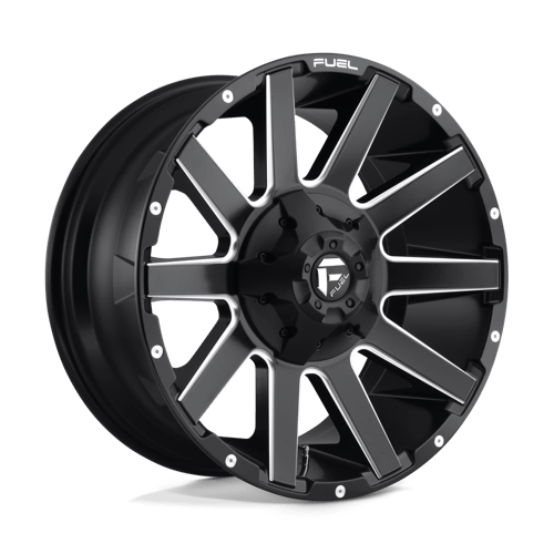 Fuel 1Pc D616 CONTRA Matte Black Milled | 20x9 | 8x170 | +20 | 125.1mm