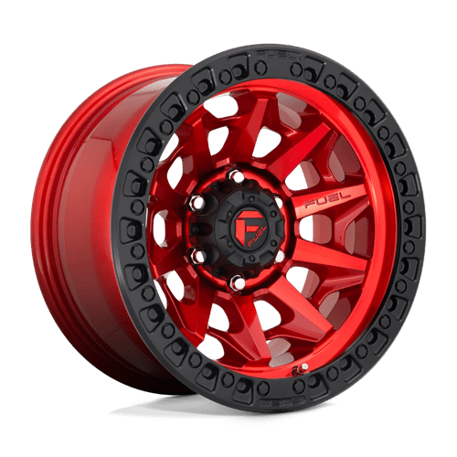 Fuel 1Pc D695 COVERT Candy Red Black Bead Ring | 17x9 | 6x5.5 | -12 | 106.1mm