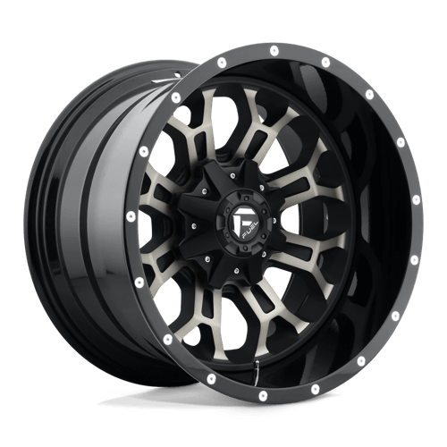 Fuel 1Pc D561 CRUSH Gloss Machined Double Dark Tint | 20x10 | 5x4.5/5.0 | -18 | 78.1mm