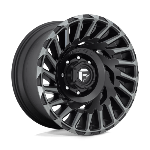 Fuel 1Pc D683 CYCLONE Matte Machined Double Dark Tint | 18x9 | 5x5.0 | +1 | 71.5mm