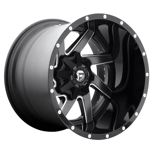 Fuel 2Pc D265 RENEGADE Matte Black Milled | 22x12 | 6x135/5.5 | -44 | 106.1mm