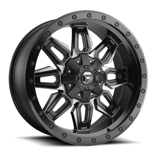 Fuel 1Pc D591 NEUTRON Matte Black Milled | 20x9 | 5x5.5/150 | +1 | 110.1mm