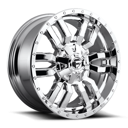 Fuel 1Pc D631 SLEDGE Chrome Plated | 20x9 | 8x180 | +20 | 124.2mm