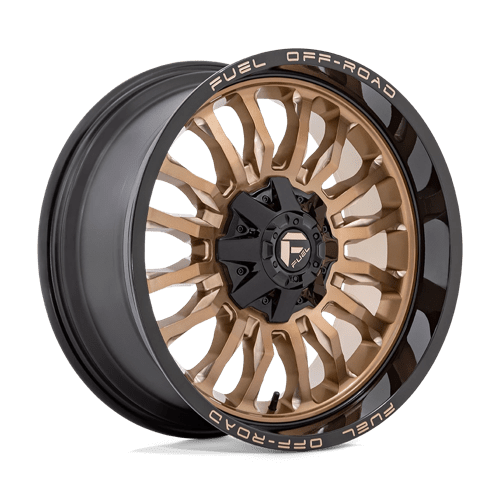 Fuel 1Pc D797 ARC Platinum Bronze W/ Black Lip | 22x10 | 8x180 | -18 | 124.2mm