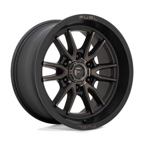 Fuel 1Pc D762 CLASH Matte Black Double Dark Tint | 18x9 | 6x135 | +1 | 87.1mm