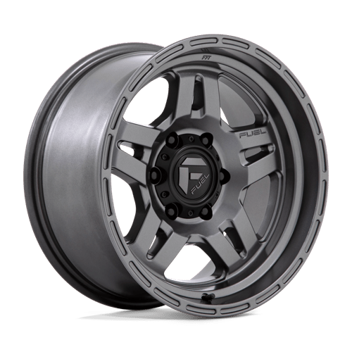 Fuel 1Pc D801 OXIDE Matte Gunmetal | 18x9 | 5x5.0 | +1 | 71.5mm