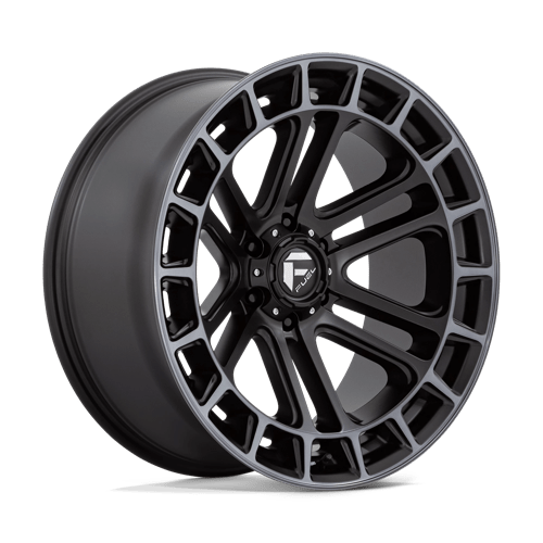 Fuel 1Pc D720 HEATER Matte Black Double Dark Tint Machined | 22x10 | 6x135 | -13 | 87.1mm
