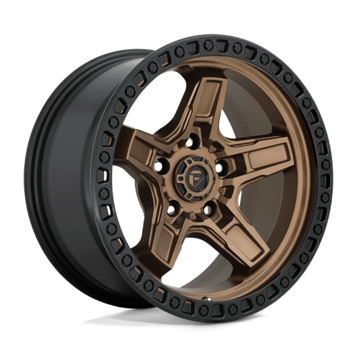 Fuel 1Pc D699 KICKER Matte Bronze Black Bead Ring | 17x9 | 5x5.0 | -12 | 71.5mm