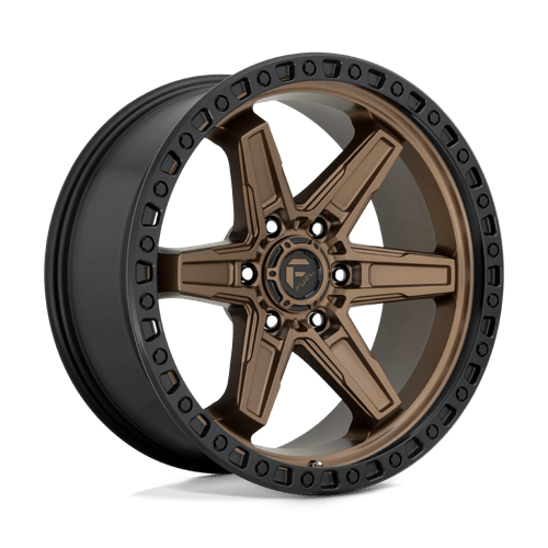 Fuel 1Pc D699 KICKER Matte Bronze Black Bead Ring | 20x9 | 6x135 | +1 | 87.1mm