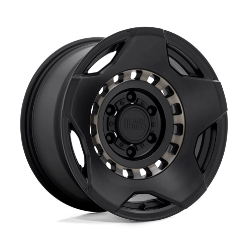 Black Rhino MUZZLE Matte Black W/ Mach Tint Ring | 20x9 | 5x5.0 | -18 | 71.5mm