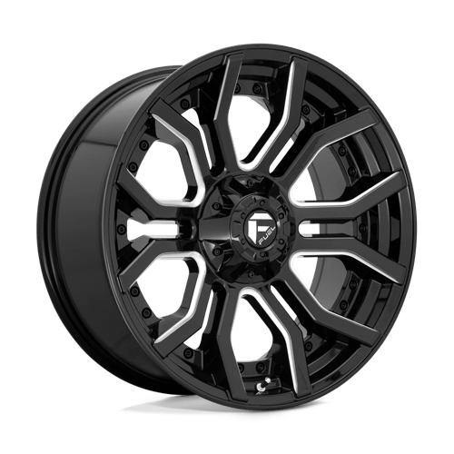Fuel 1Pc D711 RAGE Gloss Black Milled | 24x12 | 6x135/5.5 | -44 | 106.1mm
