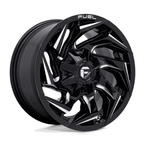 Fuel 1Pc D753 REACTION Gloss Black Milled | 20x9 | 6x135/5.5 | +1 | 106.1mm