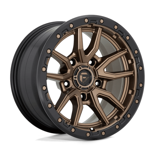 Fuel 1Pc D681 REBEL Matte Bronze Black Bead Ring | 17x9 | 5x4.5 | -12 | 72.56mm