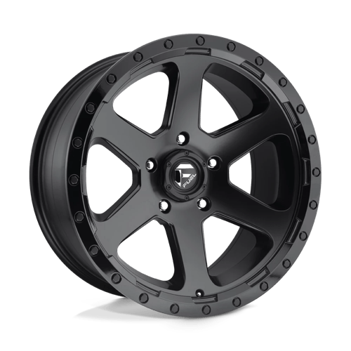 Fuel 1Pc D589 RIPPER Matte Black Gloss Black Lip | 20x9 | 5x5.5 | +1 | 108mm